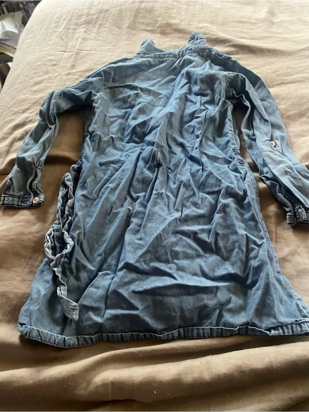 Carter's Girls' Denim Blue‎ Shirt Dress
